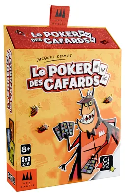 Produktbild von Kakerlaken-Poker Kartenspiel – Bluffen, Lügen und Strategie mit Tierillustrationen