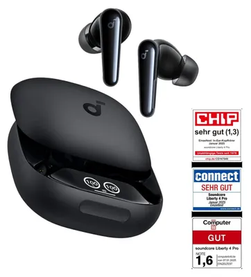 Produktbild von Liberty 4 Pro | True Wireless Earbuds mit Noise Cancelling Schwarz