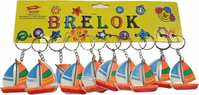 Produktbild von Maritimer Schlüsselanhänger Schiff 12er Set - Deko Anhänger für Schlüssel & Taschen