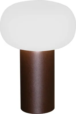 Productafbeelding van Oplaadbare tafellamp Antibes roestbruin