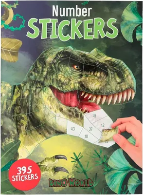 Produktbild von Depesche Dino World nummer stickers
