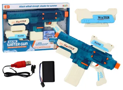 Produktbild von Leantoys Gewehr wiederaufladbare Wasserpistole M416 500ml Reichweite 8-10m