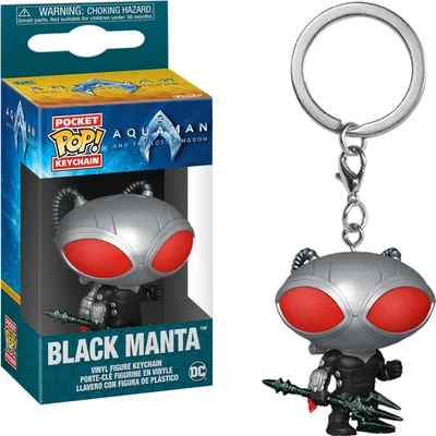 Produktbild von Aquaman - Black Manta Schlüsselanhänger Funko Pocket POP! Keychain