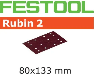 Produktbild von Festool Schleifstreifen STF 80X133 P80 RU2/50 | 499048