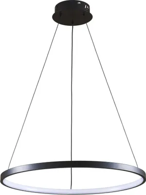 Zdjęcie produktu dla Lampa wisząca nowoczesna czarna ring LED 20W neutralna barwa do salonu jadalni LEA Polux