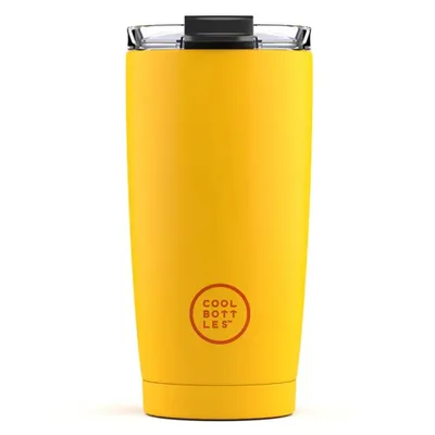 Obrázek produktu pro Cool Bottles Nerezový termohrnek Vivid třívrstvý 550 ml - žlutá