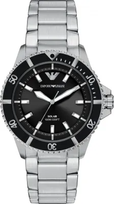 Produktbild von Herrenuhr EMPORIO ARMANI AR11787, aus Edelstahl, sportlich.