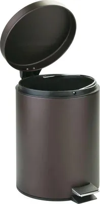 Produktbild von mDesign Tretmülleimer Abfalleimer Mülleimer Deckel Inneneimer 5L Metall Bronze