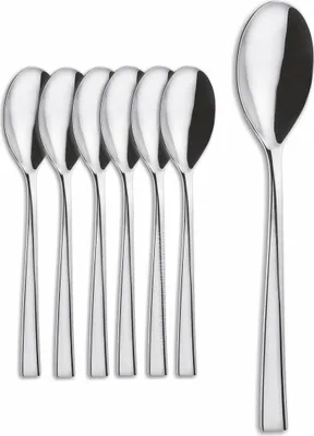 Produktbild von Picard & Wielpütz - 12 Menülöffel - Serie Monterey bright steel - Edelstahl - poliert - spülmaschinenfest, Size:6 Stück