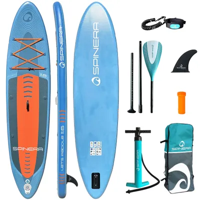 Obrázek produktu pro Spinera SUP Board Let's Paddle 11'6 (350 cm) nafukovací univerzální sada s příslušenstvím - nosnost 165 kg