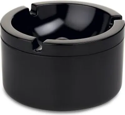 Produktbild von Aschenbecher mit Deckel - schwarz