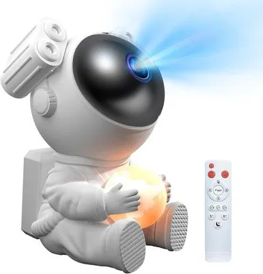 Productafbeelding van LED Sterrenhemel Projector Nachtlampje met Timer en Afstandsbediening voor Slaapkamer