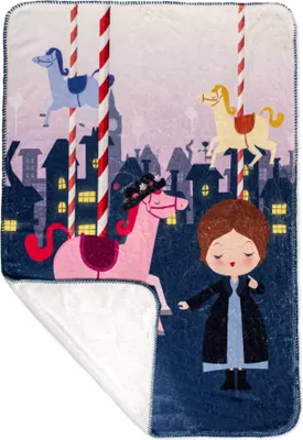 Produktbild von Decke HappyFriday Mr Fox Nanny Bunt Mikrofaser 110 x 140 cm