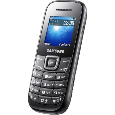 Produktbild von Samsung E1200i, Balken, Single SIM, 3,86 cm (1.52"), 0 MP, 800 mAh, Schwarz