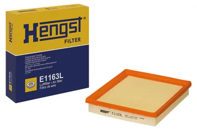 Obrázok produktu pre HENGST FILTER Vzduchový filter (E1163L) pre ŠKODA Yeti VW Caddy IV Polo V Rapid Fabia