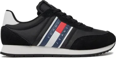 Produktbild von Tommy Jeans TJM Runner Casual ESS Sneaker Schwarz in Gr. 41