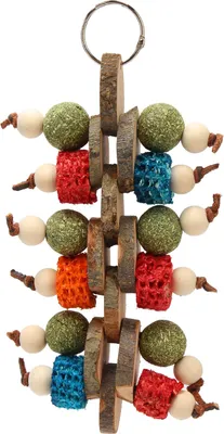 Obrázek produktu pro Bunny Cage Hanging Chew Toys Hand Crafted Multi Purpor Zlepšuje trávení Králík na obrušování zubů