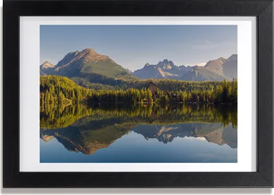 Produktbild von Bild 30x20 MDF-Rahmen, Wandkunst Panorama Tatry
