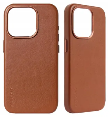 Image de Etui Decoded Leather Case Skórzane Z Magsafe Do Iphone 15 - Brązowe