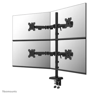 Image de Neomounts DS60-600BL2-2 Bras de moniteur quadruple 10-32"