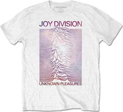 Immagine prodotto di Joy Division - Raum - unbekannte Freuden Gradient Maglietta Unisex X-Large - bianco