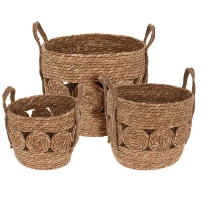 Obrázok produktu pre PROGARDEN Obal na kvetináč sada 3 ks pletený KO-KR2002180