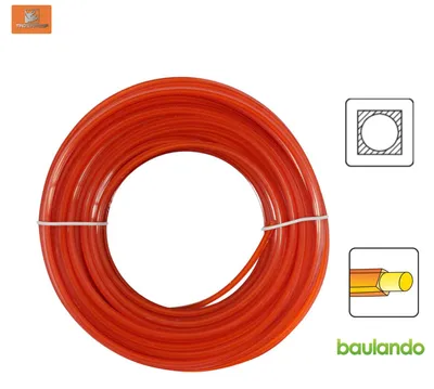 Produktbild von Mähfaden, Trimmerfaden, vierkant mit Innenkern 2,7mm x 15m