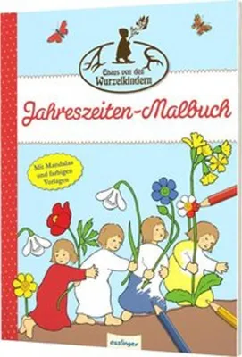 Produktbild von Etwas von den Wurzelkindern: Jahreszeiten-Malbuch