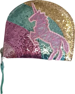 Produktbild von Depesche 10662 Glitzer-Portemonnaie Ylvi und die Minimoomis Einhorn rosa für Kinder