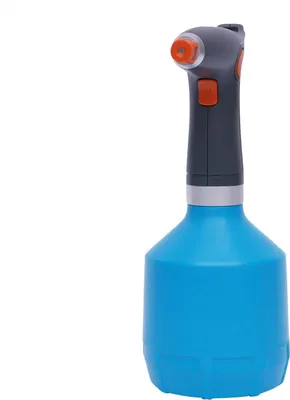 Produktbild von Elektrische Gießkanne - Gartensprüher - 1000 ml - 3,7 V - Verstellbare Düse - Betriebszeit 3–5 Std. - Wiederaufladbar - PVC - Blau