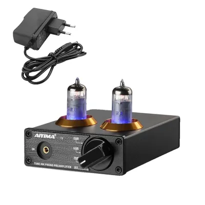 Immagine prodotto di Preamplificatore fono a valvole, qualità del suono hi-fi, installazione fai da te, spina T3 EU