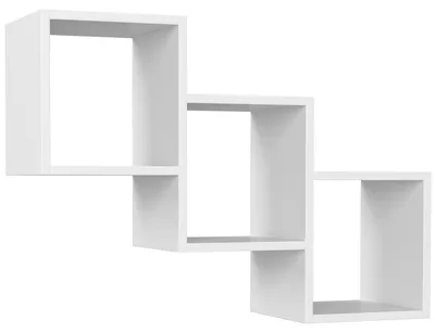 Produktbild von Wandregal aus Laminat | Hängeregal | Bücherregal mit unsichtbarer Halterung