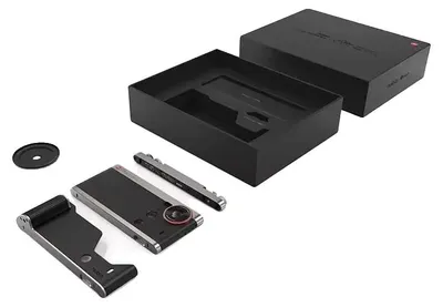 Obrázek produktu pro Sada pro mobilní telefony s fotoaparátem, retro design, profesionální ovládání, černá barva (Bluetooth)