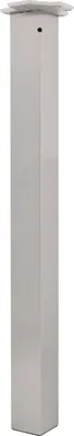 Produktbild von Camar Tischbein-Set Vierkant-Stahlrohr 60x60mm Edelstahl Quadra