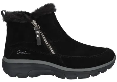 Immagine prodotto di Skechers Easy Going - Stivali da donna "Cool Zip", con zip, neri, per il tempo libero