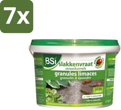 Produktbild von Slakkenbestrijdingskorrels 2,5 kg Bulkverpackung 7 Stück