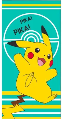 Produktbild von Pokemon Pikachu Handtuch Strand Badetuch 70x140cm