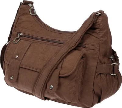 Produktbild von Canvas Damen Tasche Schultertache Umhängetasche Shopper Bag Handtasche Freizeit Braun