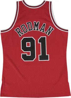 Produktbild von Mitchell & Ness NBA Swingman Jersey 2.0 Chicago Bulls Dennis Rodman #91 red