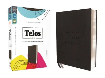 Obrázok produktu pre Niv, the Telos Bible, Leathersoft, Charcoal, Comfort Print