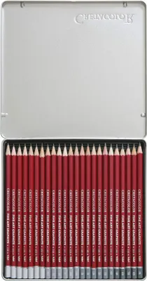 Produktbild von Cretacolor Graphitstifte Cleos Set 24-teilig professionell Künstlerbedarf
