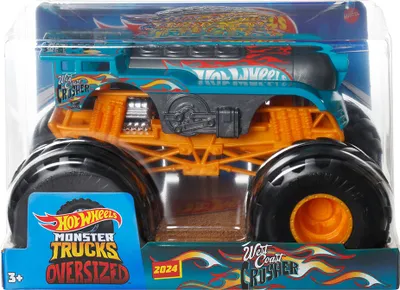 Image de Hot Wheels Monster Trucks Voiture à l'échelle 1:24 One Size