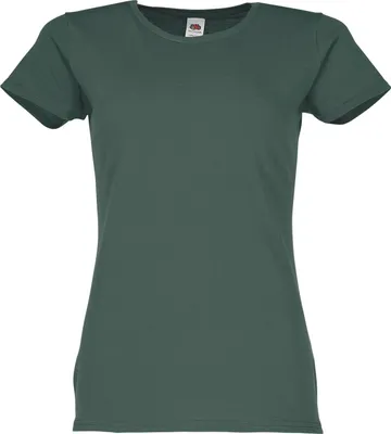 Produktbild von Fruit of the Loom Ladies Iconic 150 T-Shirt Farbe: waldgrün Größe: M