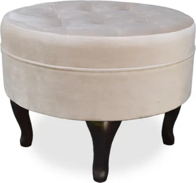 Produktbild von Fußhocker Ottomane Puff Chesterfield Hocker Polster Ottoman Poufa