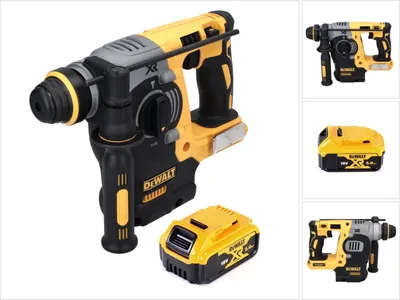 Produktbild von DeWalt DCH 273 N Akku Kombihammer 18 V 2,1 J SDS Plus Brushless + 1x Akku 5,0 Ah - ohne Ladegerät