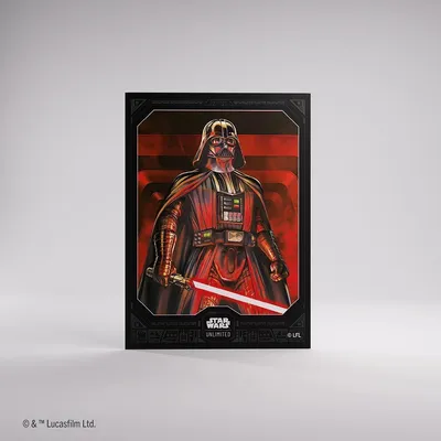 Produktbild von Star Wars Unlimited Premium Art Sleeves Darth Vader Standard