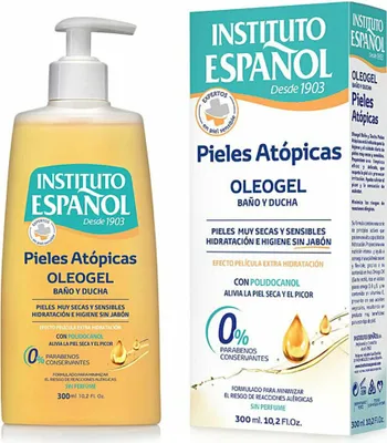 Zdjęcie produktu dla Instituto Espanol Żel do kąpieli do skóry atopowej, 300 ml