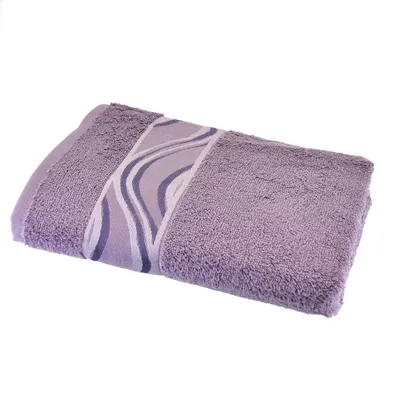 Produktbild von Handtuch ROSY, lila, 50x100 cm, mit gesticktem Rand und 450 g/m² Qualität