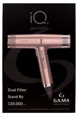 Immagine prodotto di Ga.ma Professional IQ3 Perfetto Golden Rose - asciugacapelli, Immagine generata dall'IA