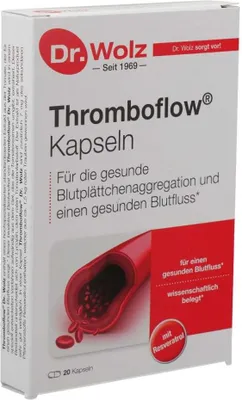 Zdjęcie produktu dla Kapsułki Thromboflow Dr.Wolz 20 kapsułek
